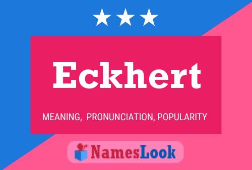 Poster del nome Eckhert