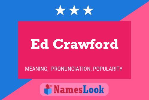 Poster del nome Ed Crawford