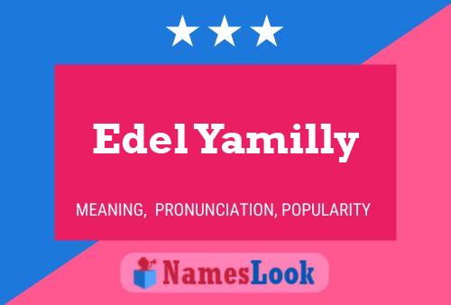 Poster del nome Edel Yamilly