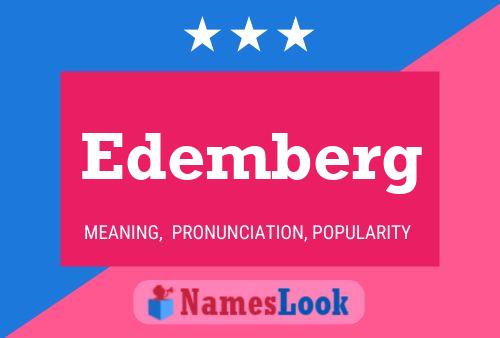 Poster del nome Edemberg