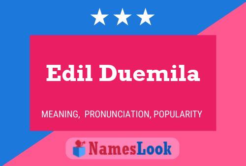 Poster del nome Edil Duemila