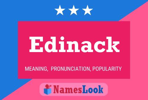 Poster del nome Edinack