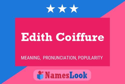 Poster del nome Edith Coiffure