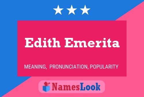 Poster del nome Edith Emerita