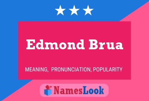 Poster del nome Edmond Brua