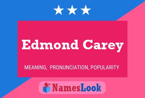 Poster del nome Edmond Carey