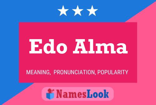 Poster del nome Edo Alma