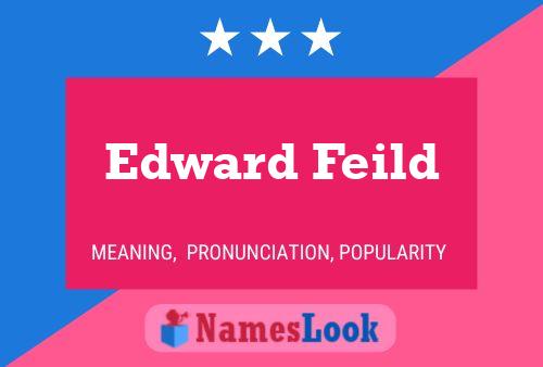 Poster del nome Edward Feild