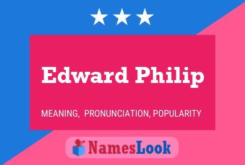 Poster del nome Edward Philip