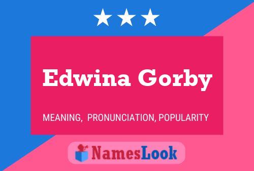 Poster del nome Edwina Gorby