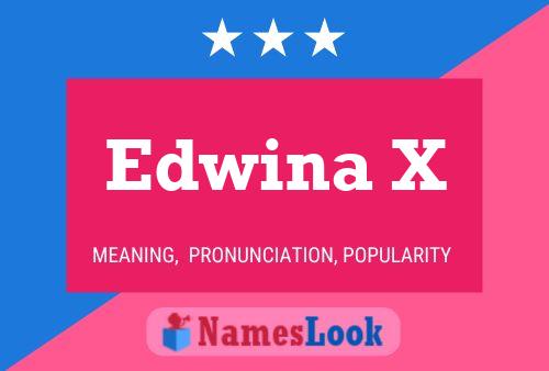 Poster del nome Edwina X