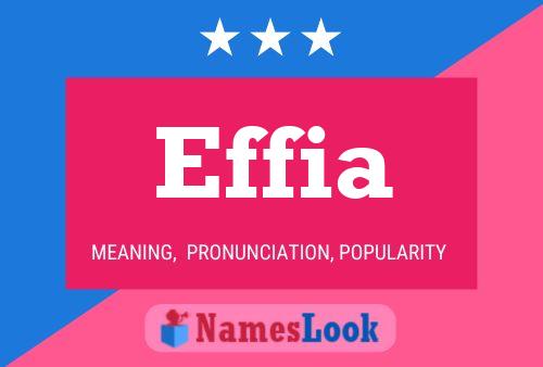 Poster del nome Effia