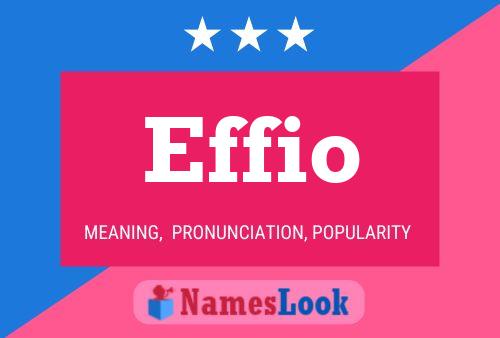 Poster del nome Effio