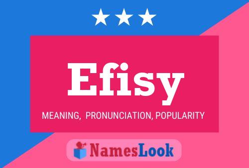 Poster del nome Efisy