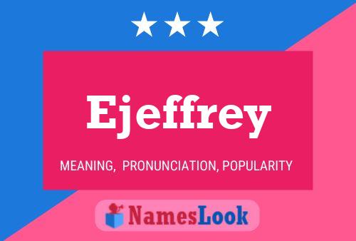 Poster del nome Ejeffrey