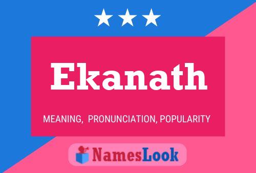 Poster del nome Ekanath