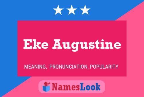 Poster del nome Eke Augustine