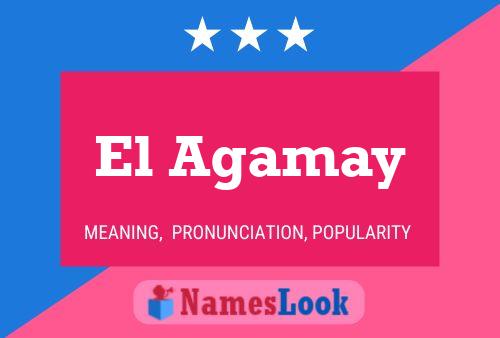 Poster del nome El Agamay