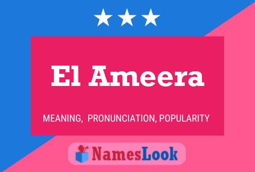 Poster del nome El Ameera