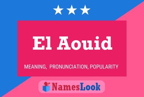 Poster del nome El Aouid