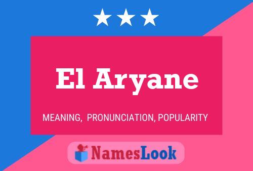 Poster del nome El Aryane