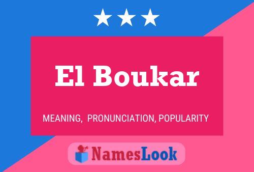 Poster del nome El Boukar