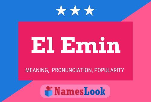 Poster del nome El Emin