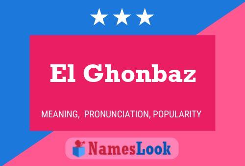 Poster del nome El Ghonbaz