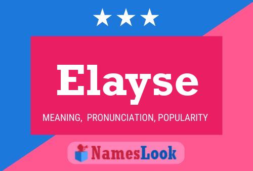 Poster del nome Elayse