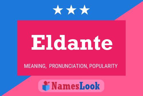 Poster del nome Eldante