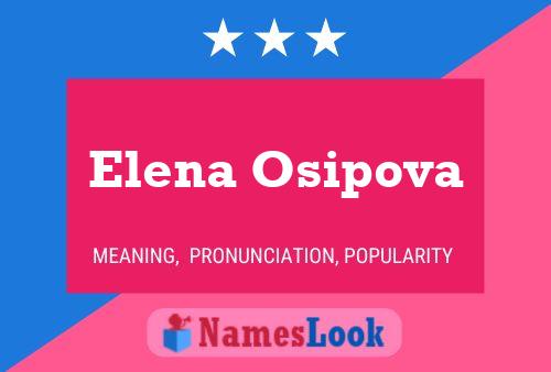 Poster del nome Elena Osipova