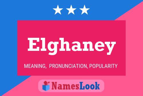 Poster del nome Elghaney