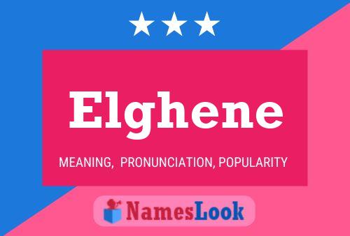 Poster del nome Elghene