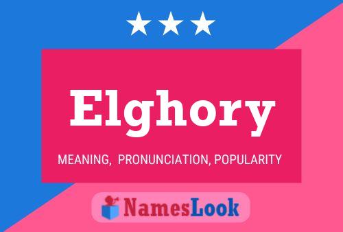 Poster del nome Elghory