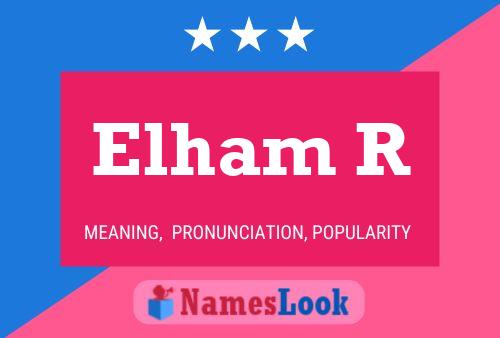 Poster del nome Elham R