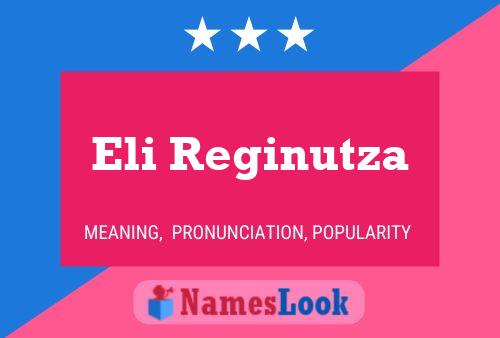 Poster del nome Eli Reginutza