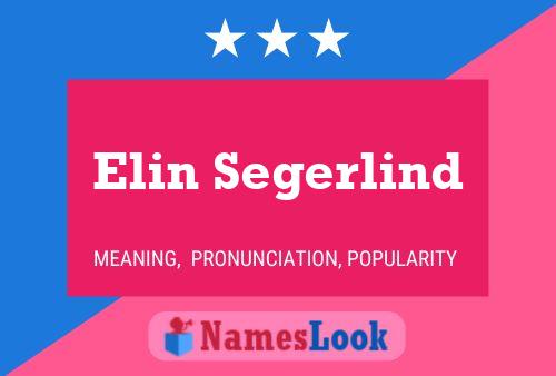 Poster del nome Elin Segerlind