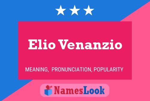 Poster del nome Elio Venanzio