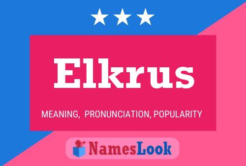 Poster del nome Elkrus