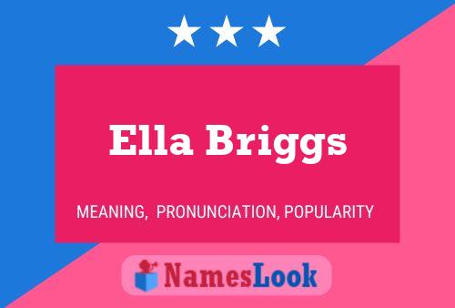 Poster del nome Ella Briggs