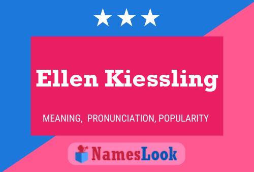 Poster del nome Ellen Kiessling