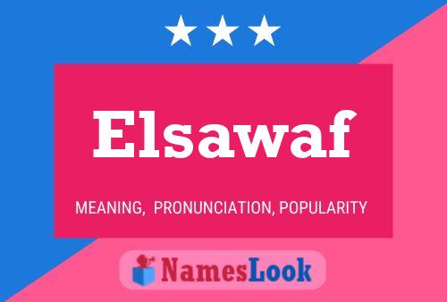 Poster del nome Elsawaf