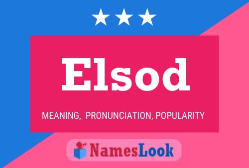 Poster del nome Elsod