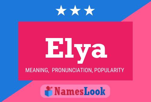 Poster del nome Elya