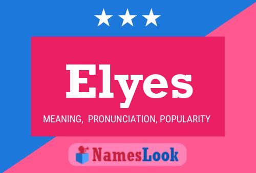 Poster del nome Elyes