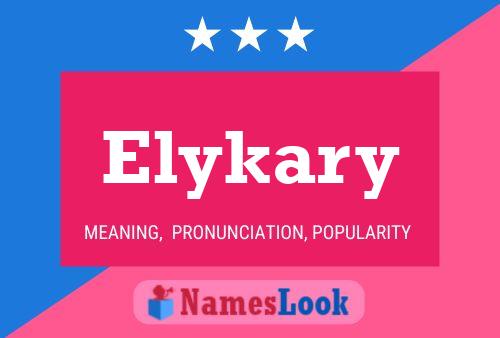 Poster del nome Elykary