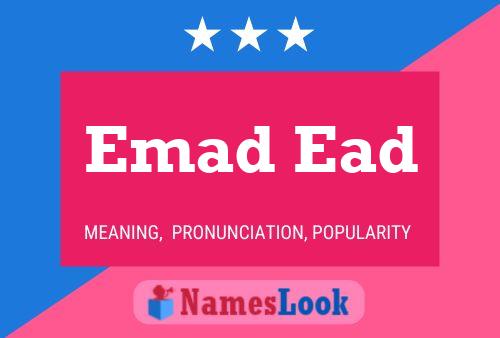 Poster del nome Emad Ead