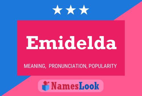 Poster del nome Emidelda