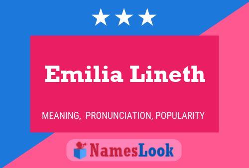 Poster del nome Emilia Lineth