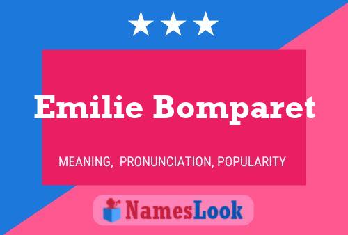 Poster del nome Emilie Bomparet